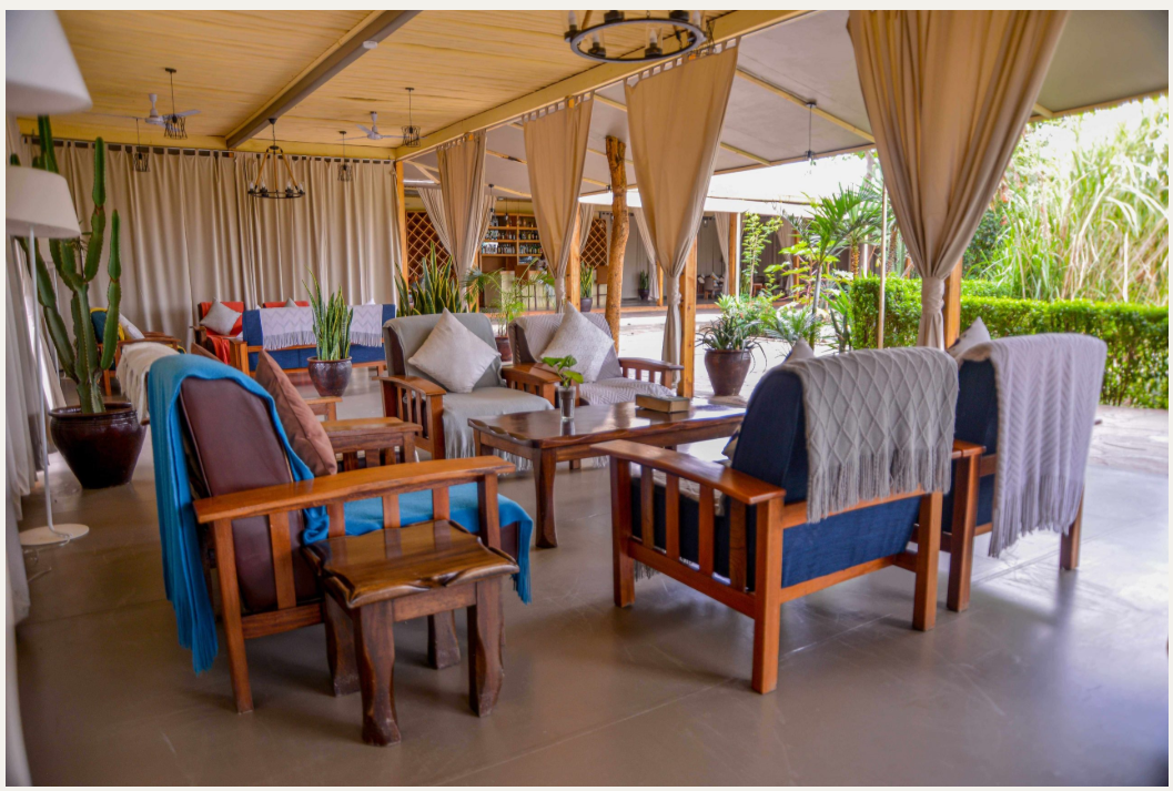 Zebra Plains lounge