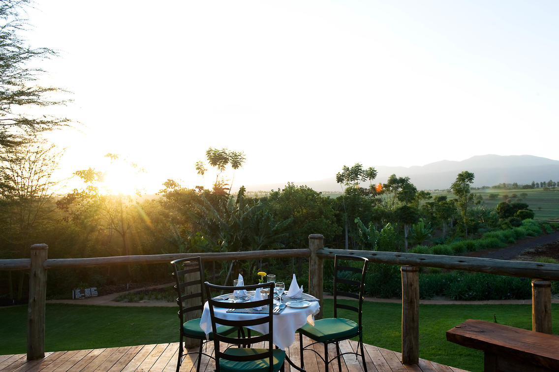 ngorongoro farm house dining