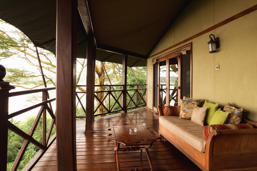 Lake Elmenteita Serena Camp deck