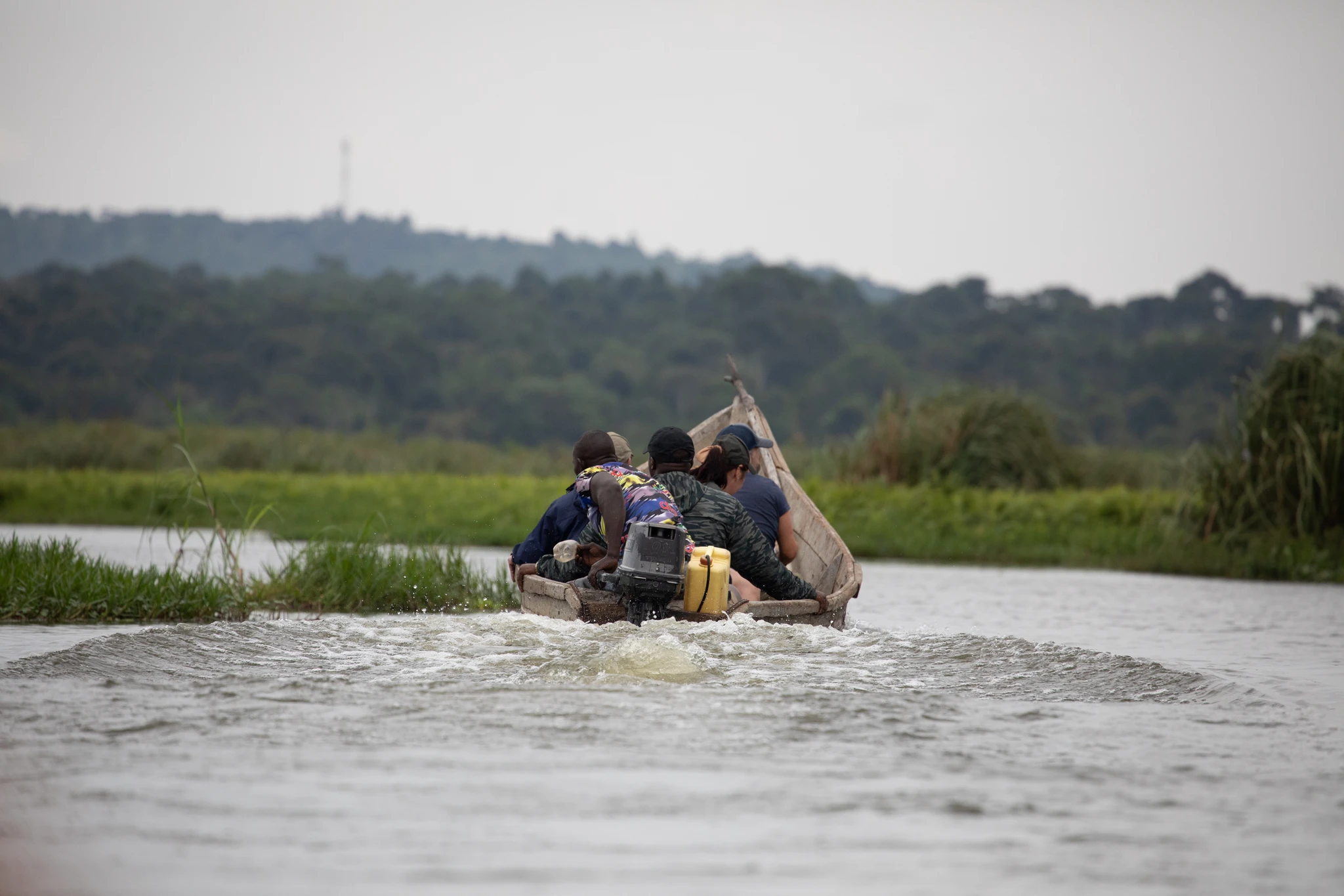 Lake kivu boat