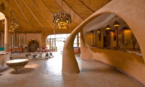 Amboseli Sopa lodge reception