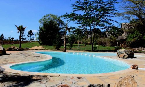 Ziwa Bush Lodge swimming pool